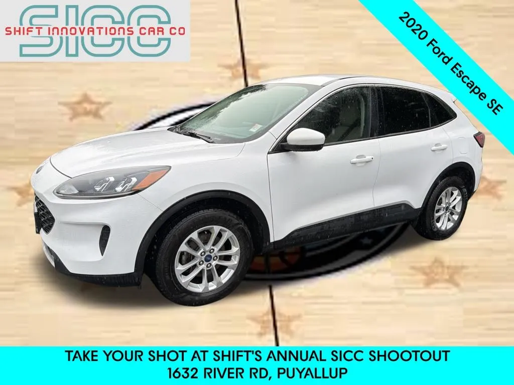 White 2020 Ford Escape SE for sale in Puyallup, WA