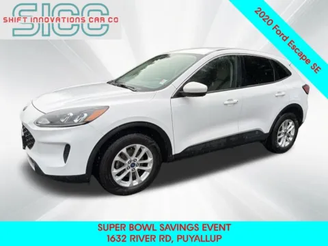 White 2020 Ford Escape SE for sale in Puyallup, WA