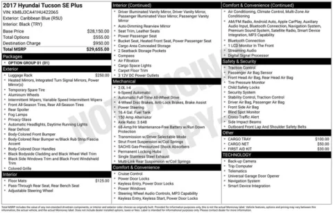 Photos of 2017 Hyundai Tucson SE Plus for sale in Puyallup, WA at Shift Innovations Car Co