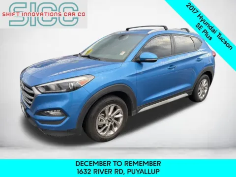 Blue 2017 Hyundai Tucson SE Plus for sale in Puyallup, WA