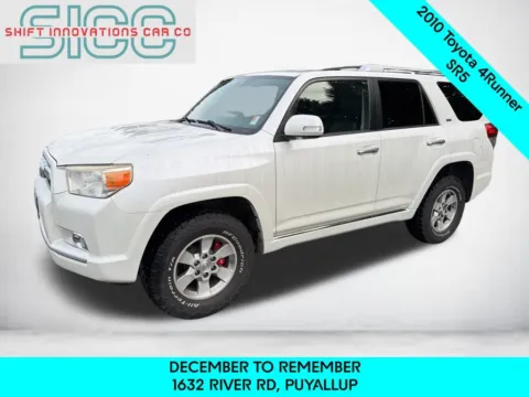 White 2010 Toyota 4Runner SR5 for sale in Puyallup, WA