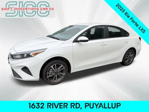 White 2023 Kia Forte LXS for sale in Puyallup, WA