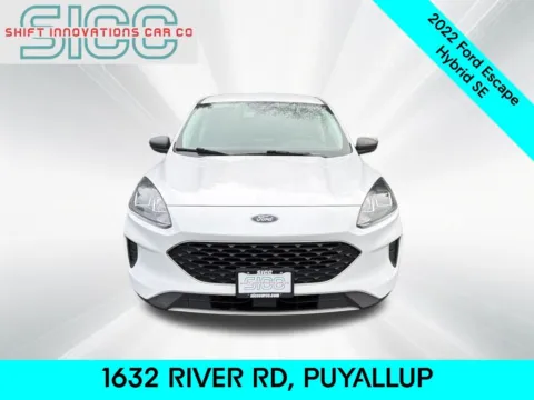Photos of 2022 Ford Escape Hybrid SE for sale in Puyallup, WA at Shift Innovations Car Co
