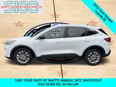 Another view of 2022 Ford Escape Hybrid SE for sale in Puyallup, WA at Shift Innovations Car Co