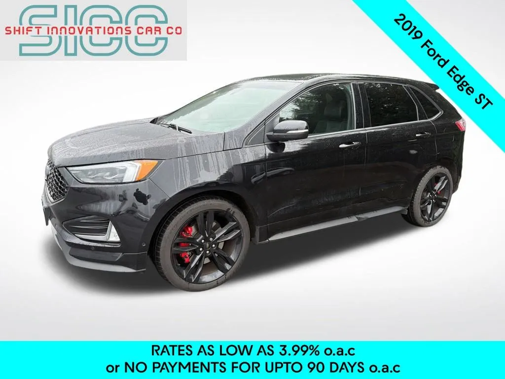 Black 2019 Ford Edge ST for sale in Puyallup, WA