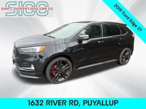 Black 2019 Ford Edge ST for sale in Puyallup, WA
