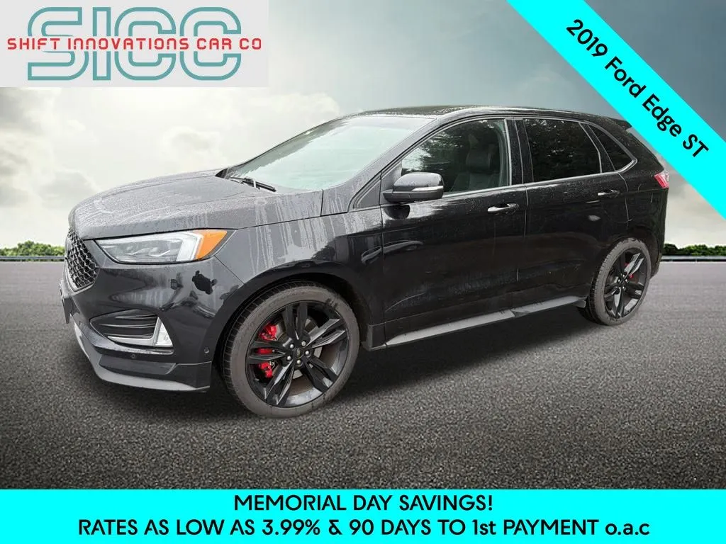 Black 2019 Ford Edge ST for sale in Puyallup, WA