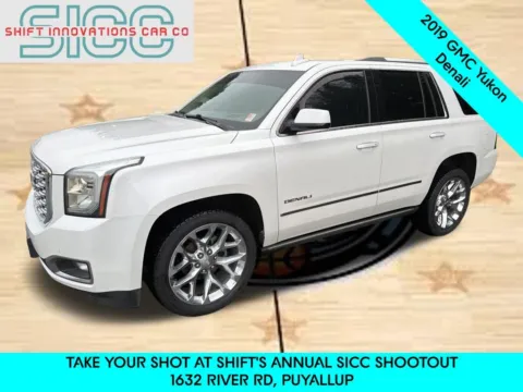 White 2019 GMC Yukon Denali for sale in Puyallup, WA