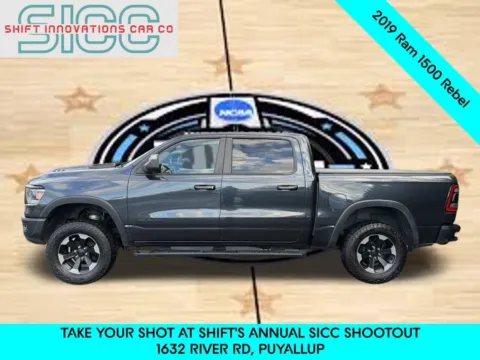 Another view of 2019 Ram 1500 Rebel for sale in Puyallup, WA at Shift Innovations Car Co