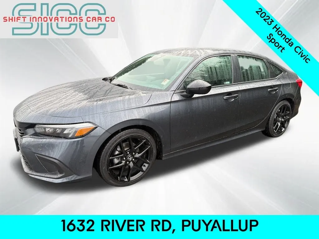 Blue 2023 Honda Civic Sport for sale in Puyallup, WA