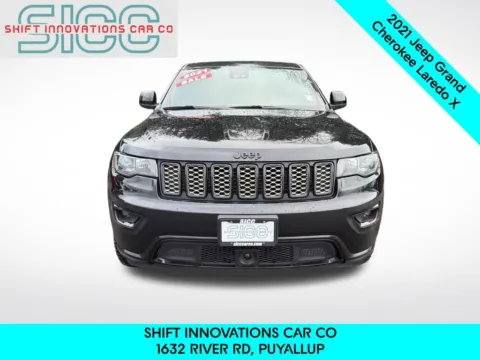 Photos of 2021 Jeep Grand Cherokee Laredo X for sale in Puyallup, WA at Shift Innovations Car Co