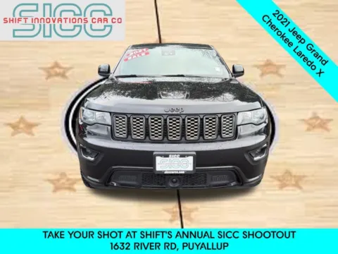 Photos of 2021 Jeep Grand Cherokee Laredo X for sale in Puyallup, WA at Shift Innovations Car Co