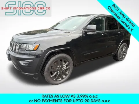 Black 2021 Jeep Grand Cherokee Laredo X for sale in Puyallup, WA