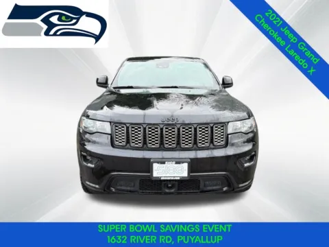 Photos of 2021 Jeep Grand Cherokee Laredo X for sale in Puyallup, WA at Shift Innovations Car Co