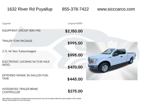 More photos of 2020 Ford F-150 XLT at Shift Innovations Car Co, WA