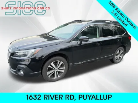 Black 2018 Subaru Outback 2.5i for sale in Puyallup, WA