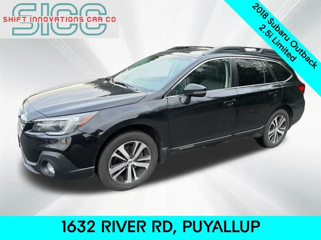 Black 2018 Subaru Outback 2.5i for sale in Puyallup, WA