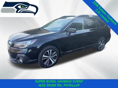 Black 2018 Subaru Outback 2.5i for sale in Puyallup, WA