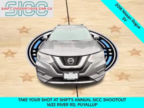 Photos of 2018 Nissan Rogue SV for sale in Puyallup, WA at Shift Innovations Car Co