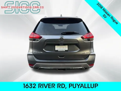 Another view of 2018 Nissan Rogue SV for sale in Puyallup, WA at Shift Innovations Car Co