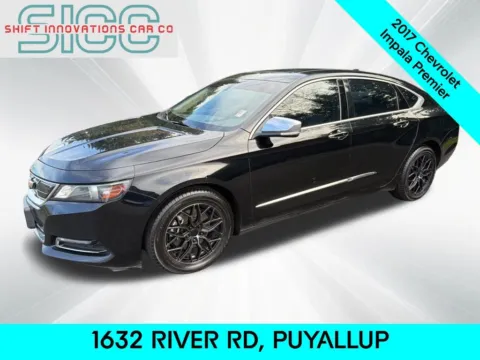 Black 2017 Chevrolet Impala Premier for sale in Puyallup, WA