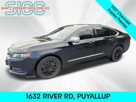 Black 2017 Chevrolet Impala Premier for sale in Puyallup, WA