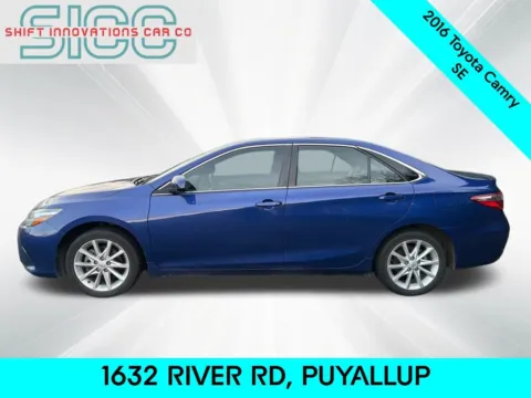 Another view of 2016 Toyota Camry SE for sale in Puyallup, WA at Shift Innovations Car Co