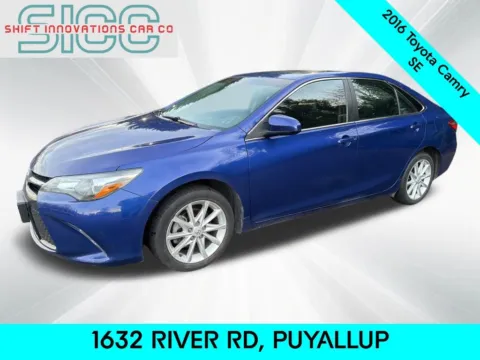 Red 2016 Toyota Camry SE for sale in Puyallup, WA
