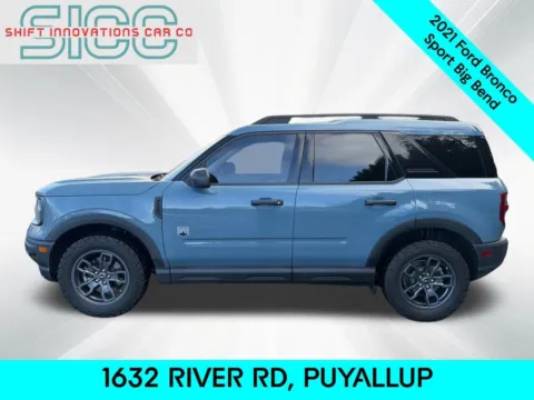 Another view of 2021 Ford Bronco Sport Big Bend for sale in Puyallup, WA at Shift Innovations Car Co