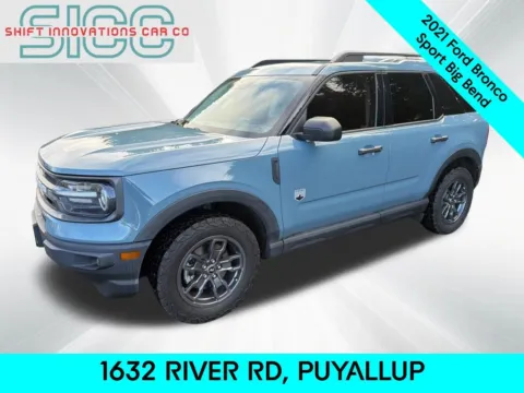 Blue 2021 Ford Bronco Sport Big Bend for sale in Puyallup, WA