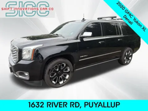 Black 2020 GMC Yukon XL Denali for sale in Puyallup, WA