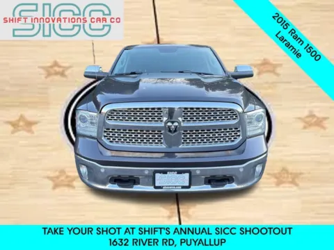 Photos of 2015 Ram 1500 Laramie for sale in Puyallup, WA at Shift Innovations Car Co
