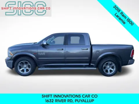 Another view of 2015 Ram 1500 Laramie for sale in Puyallup, WA at Shift Innovations Car Co