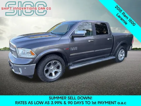 Gray 2015 Ram 1500 Laramie for sale in Puyallup, WA