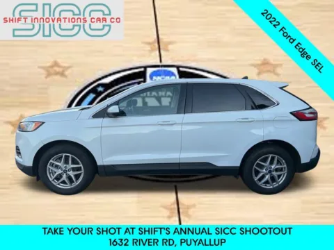Another view of 2022 Ford Edge SEL for sale in Puyallup, WA at Shift Innovations Car Co