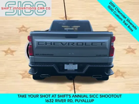 More photos of 2019 Chevrolet Silverado 1500 Custom Trail Boss at Shift Innovations Car Co, WA