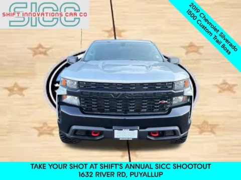 Photos of 2019 Chevrolet Silverado 1500 Custom Trail Boss for sale in Puyallup, WA at Shift Innovations Car Co