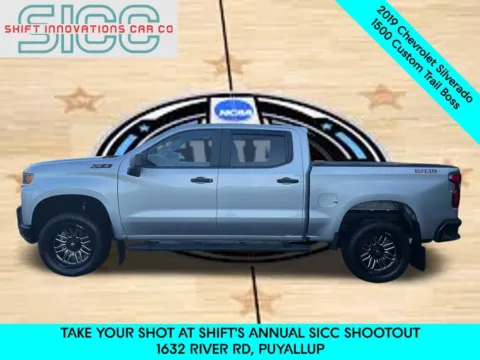 Another view of 2019 Chevrolet Silverado 1500 Custom Trail Boss for sale in Puyallup, WA at Shift Innovations Car Co