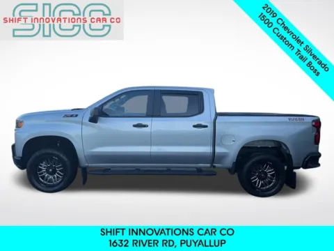 Another view of 2019 Chevrolet Silverado 1500 Custom Trail Boss for sale in Puyallup, WA at Shift Innovations Car Co