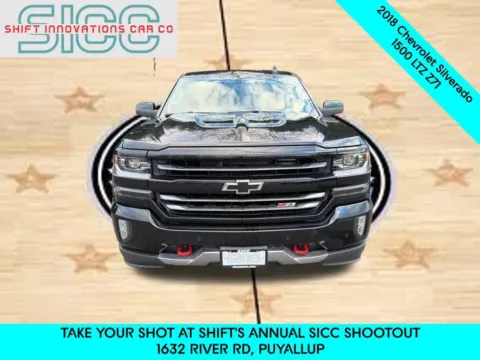 Photos of 2018 Chevrolet Silverado 1500 LTZ for sale in Puyallup, WA at Shift Innovations Car Co
