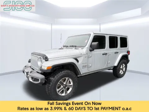 Silver 2023 Jeep Wrangler Sahara for sale in Puyallup, WA