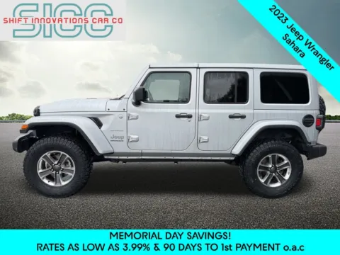 Another view of 2023 Jeep Wrangler Sahara for sale in Puyallup, WA at Shift Innovations Car Co