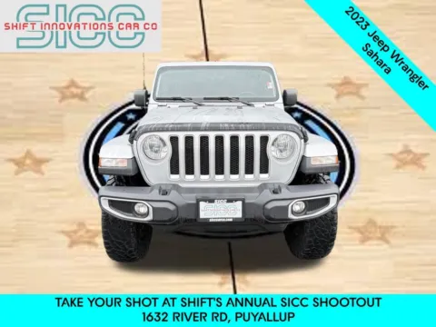 Photos of 2023 Jeep Wrangler Sahara for sale in Puyallup, WA at Shift Innovations Car Co