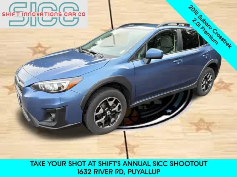 Blue 2018 Subaru Crosstrek 2.0i Premium for sale in Puyallup, WA