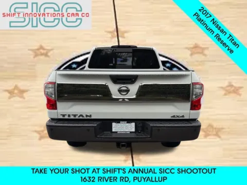 More photos of 2017 Nissan Titan Platinum Reserve at Shift Innovations Car Co, WA