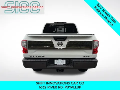 More photos of 2017 Nissan Titan Platinum Reserve at Shift Innovations Car Co, WA