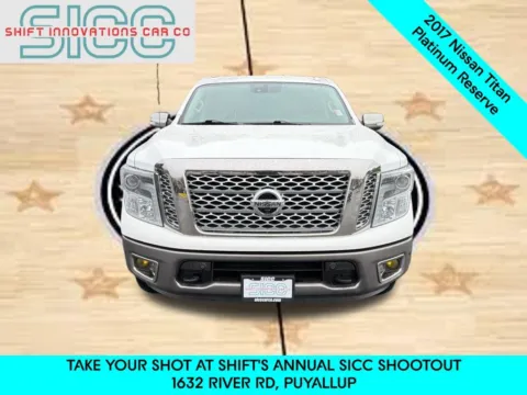 Photos of 2017 Nissan Titan Platinum Reserve for sale in Puyallup, WA at Shift Innovations Car Co