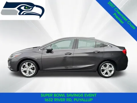 Another view of 2017 Chevrolet Cruze Premier for sale in Puyallup, WA at Shift Innovations Car Co