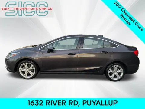 Another view of 2017 Chevrolet Cruze Premier for sale in Puyallup, WA at Shift Innovations Car Co