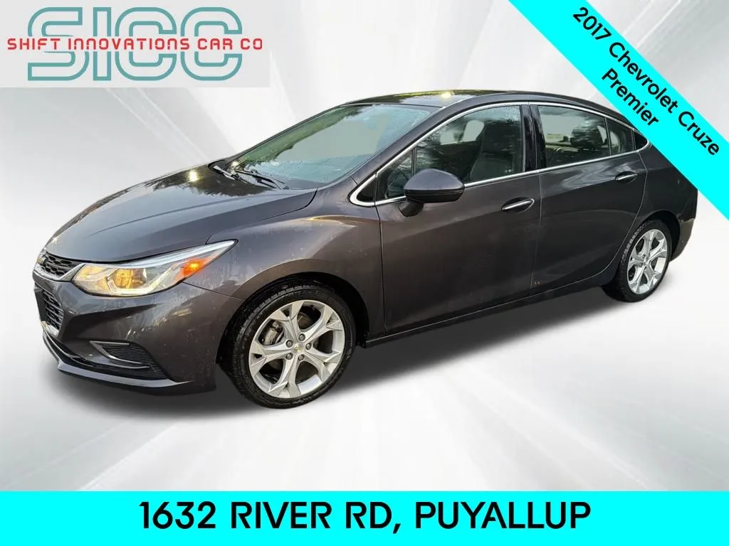 Gray 2017 Chevrolet Cruze Premier for sale in Puyallup, WA